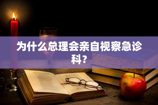 为什么总理会亲自视察急诊科？