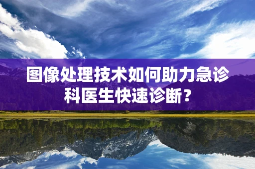 图像处理技术如何助力急诊科医生快速诊断？