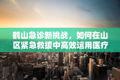 鹤山急诊新挑战，如何在山区紧急救援中高效运用医疗资源？