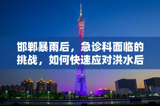 邯郸暴雨后，急诊科面临的挑战，如何快速应对洪水后的公共卫生紧急情况？