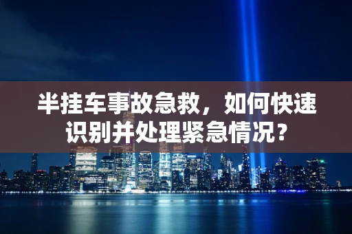 半挂车事故急救，如何快速识别并处理紧急情况？