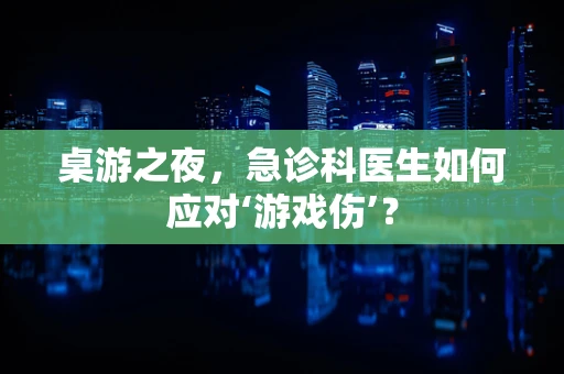 桌游之夜，急诊科医生如何应对‘游戏伤’？