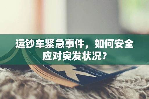 运钞车紧急事件，如何安全应对突发状况？