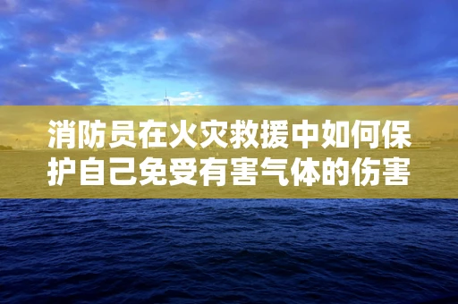 消防员在火灾救援中如何保护自己免受有害气体的伤害？