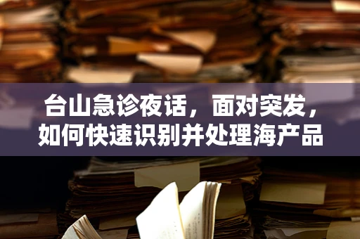 台山急诊夜话，面对突发，如何快速识别并处理海产品中毒？