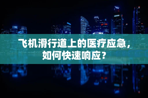 飞机滑行道上的医疗应急，如何快速响应？