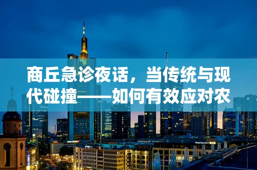 商丘急诊夜话，当传统与现代碰撞——如何有效应对农村地区突发公共卫生事件？