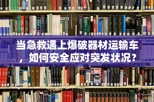 当急救遇上爆破器材运输车，如何安全应对突发状况？