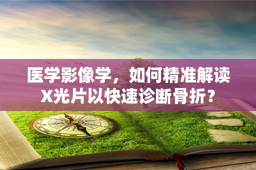 医学影像学，如何精准解读X光片以快速诊断骨折？